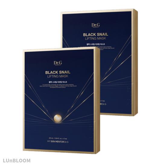 DR.G Black Snail Lifting Mask 5 Sheets/10 Sheets