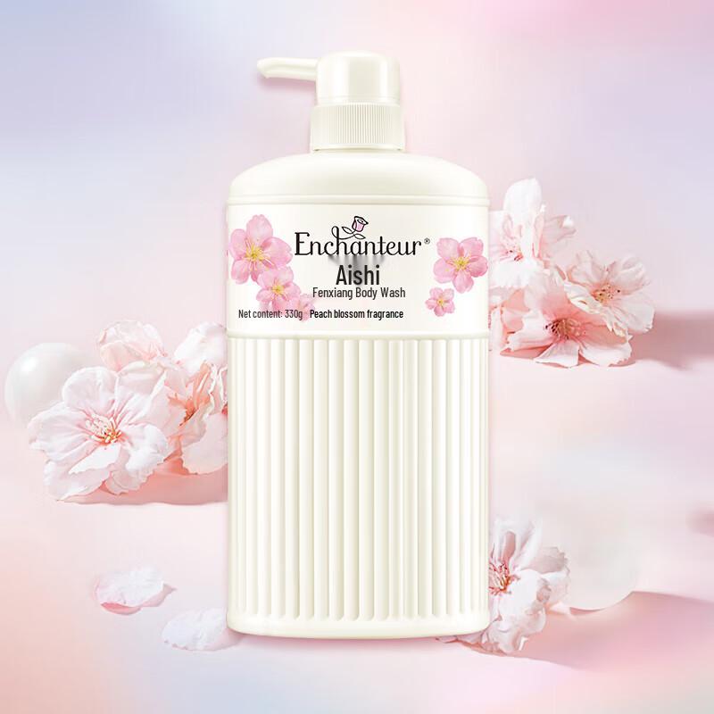 ENCHANTEUR Peach Blossom Scented Body Wash