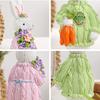 Cute Bunny Easter Decorations Nordic Style Sweater Rabbit Ornament  Party Gifts