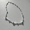 925 Silver Square 6mm Silver Ball Chain Ball Necklace