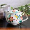Waza no Kura Stylish Japanese Tableware Kutani Ware Teapot with Camellia and Bird Includes Tea Ceramic Made in Perfect for Birthday Gifts Design,