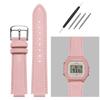 16MM genuine leather watchband for G-Shock Casio DW5600/GW-B5600/G-5600/GW-M5610 Replace wristbands Convex watch strap