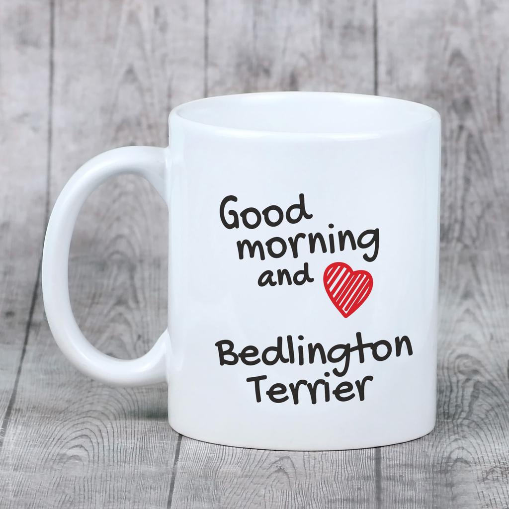 Bedlington Terrier, Rothbury Terrier - Cup with a Dog, Personalized Cup with a Print, a Classic Gift for Everyone from the Art-Dog Brand