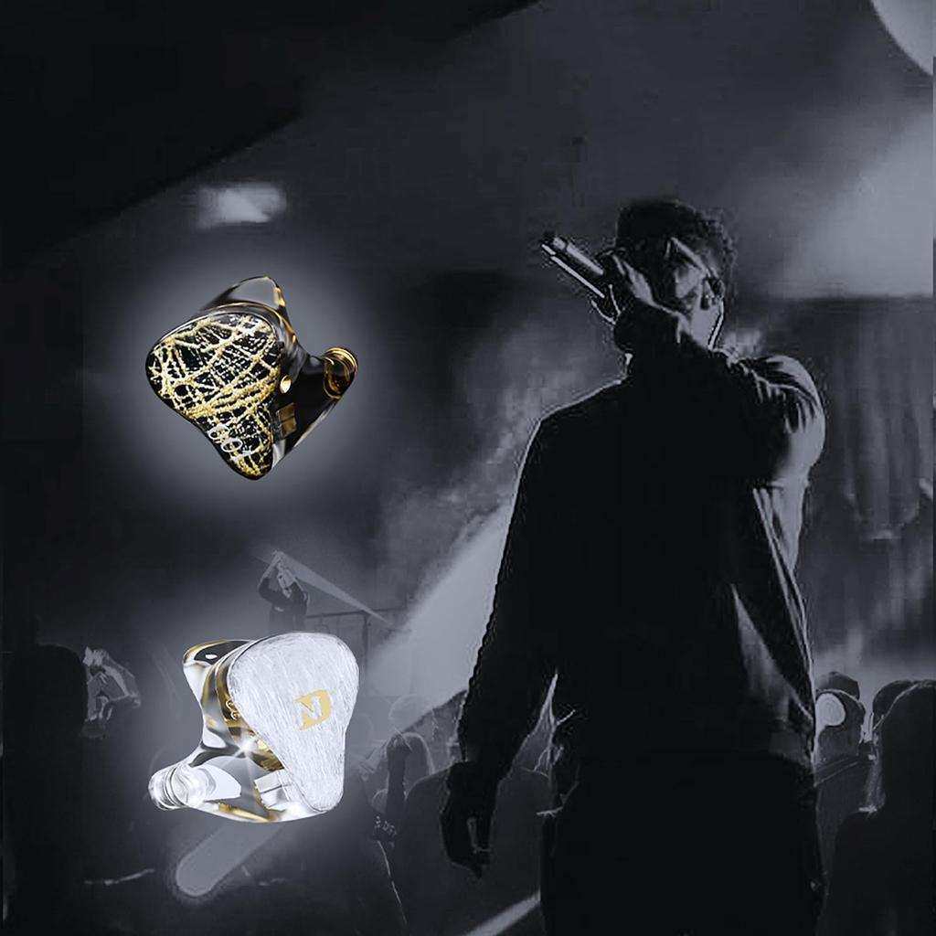 LINSOUL Hybrid earphones designed for music lovers Resin material for comfortable wearing Carefully tuned structure Small size Easy to carry anywhere