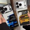 Phone Case for Apple iPhone 17 Air 13 12 11 Pro Max 16 15 14 Plus 16e Clear Cover Japanese JDM Drift Car