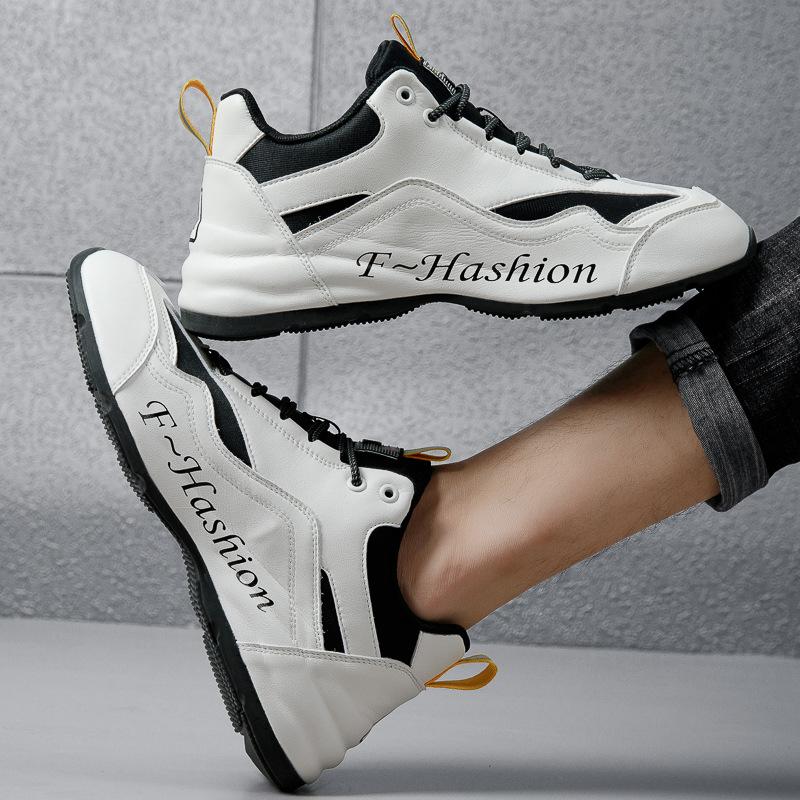 Закрытая мужская обувь 2024 Новая спортивная повседневная обувь Обувь для скейтборда — фото 3