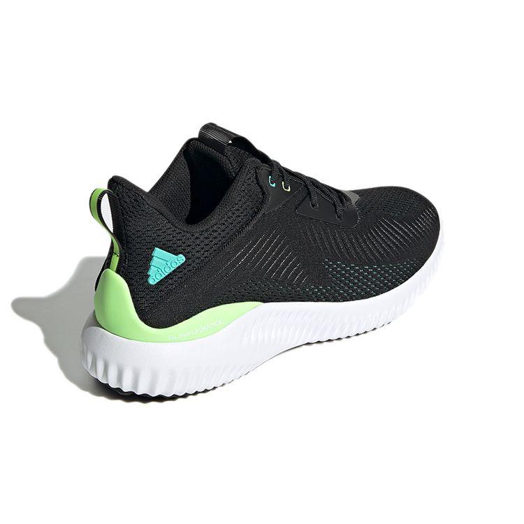 Adidas Alphabounce EK Black Acid Mint Unisex Sneakers Core-Black Clear-Mint GY5084