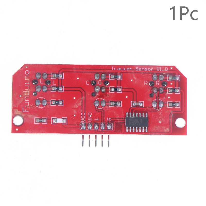 

1/3/5Pcs Car Robot Sensor, TCRT5000 3 Channel Infrared Line Tracker Module, Necessary Addition for Robotic Tracking