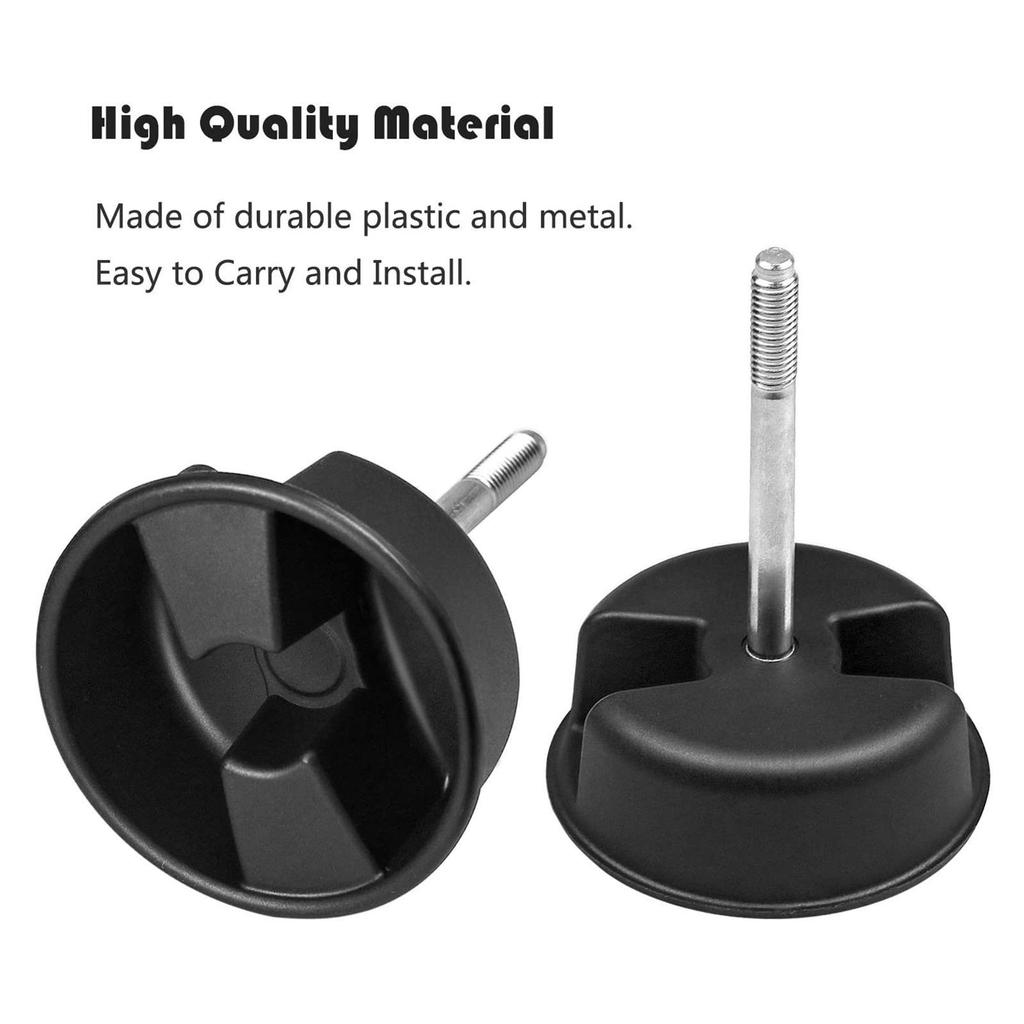 2piece High Performance Mounting Screw Knobs For Jeep JK Easy To And Anti-corrosion Advanced