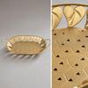 Elegant Decorative Tray with Handles Openwork Serving