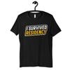 I Survived Residency T Shirt Womens Long Sleeve SweaT Medical Grad Vintage Washed Unisex Streetwear Fashion Slightly