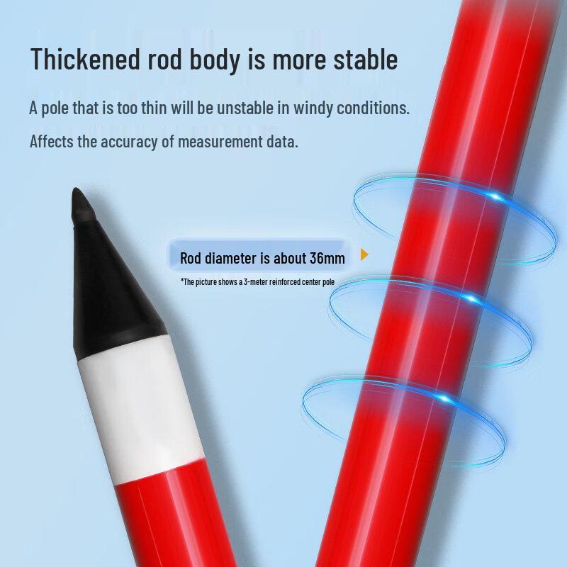 3M Reinforced Prism Pole for Surveying Total Stations