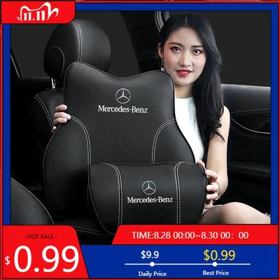 Scaune Auto GLC GLB Suport Pernă Talie Tetiere Pernă Lombară Pentru Mercedes Benz AMG W203 W206 W220 W205 W211 W212 W201 W210 W