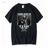 Classic BB King Signature Legends Never Die Black All Size T Shirt QQ1277 Vintage Washed Casual Breathable Streetwear