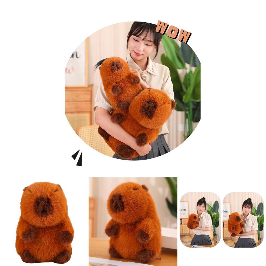 Capybara Rodent Plush Toy Cute And Soft Stuffed Animal 25cm/35cm