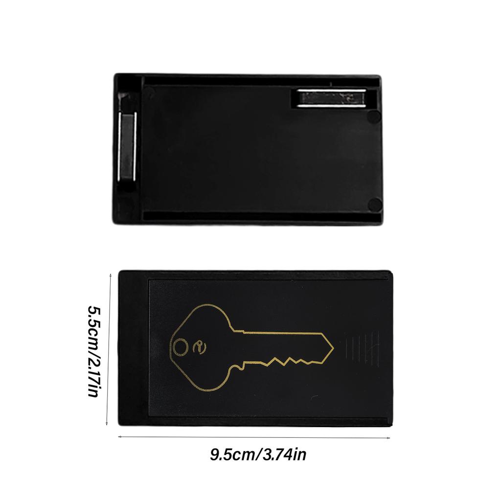 Discreet Magnetic Safe for Concealing Small Treasure Money Hideaway with Secret Compartment Jewelry Stash Box
