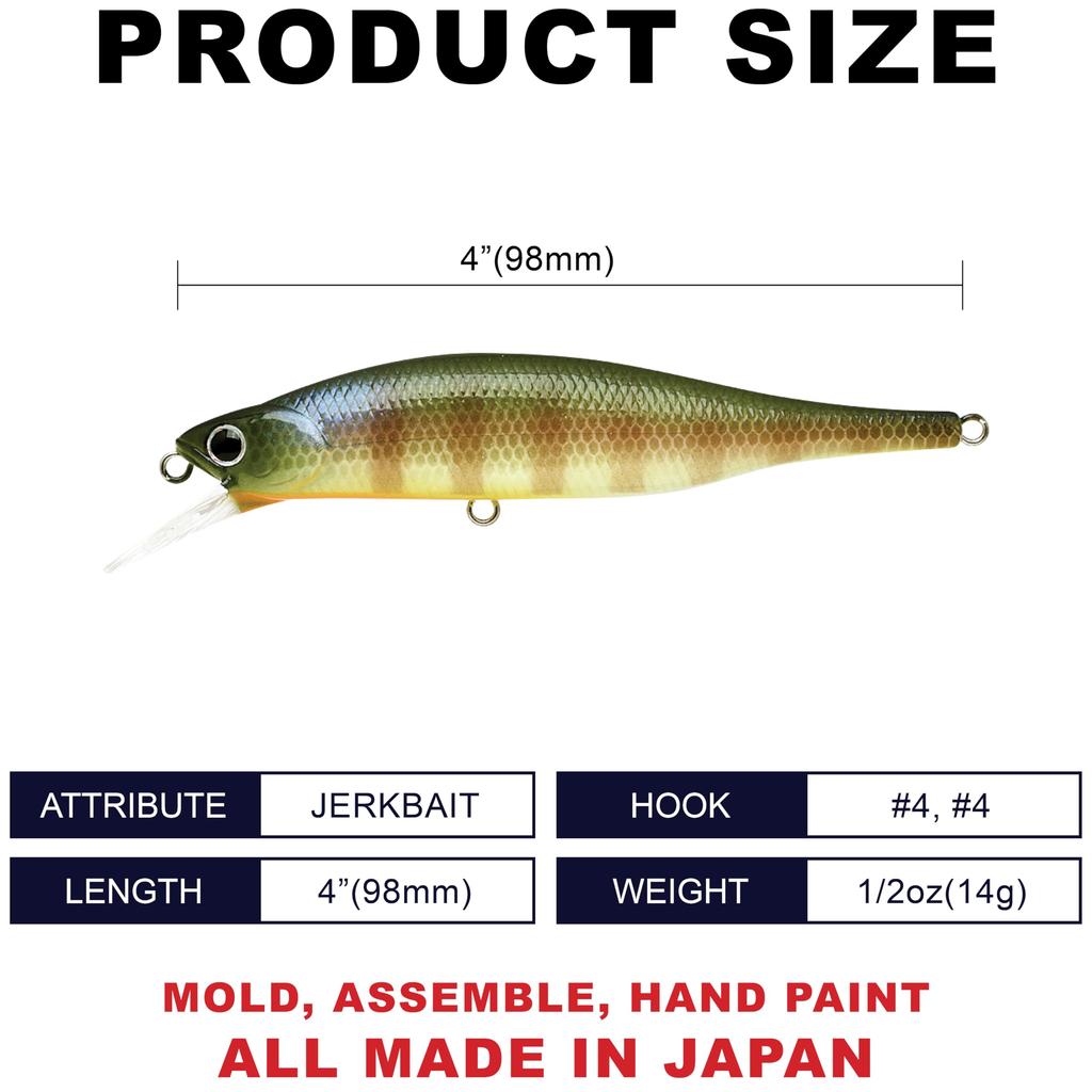 LUCKY CRAFT Lightning Pointer 98XR BE (269 Gill)