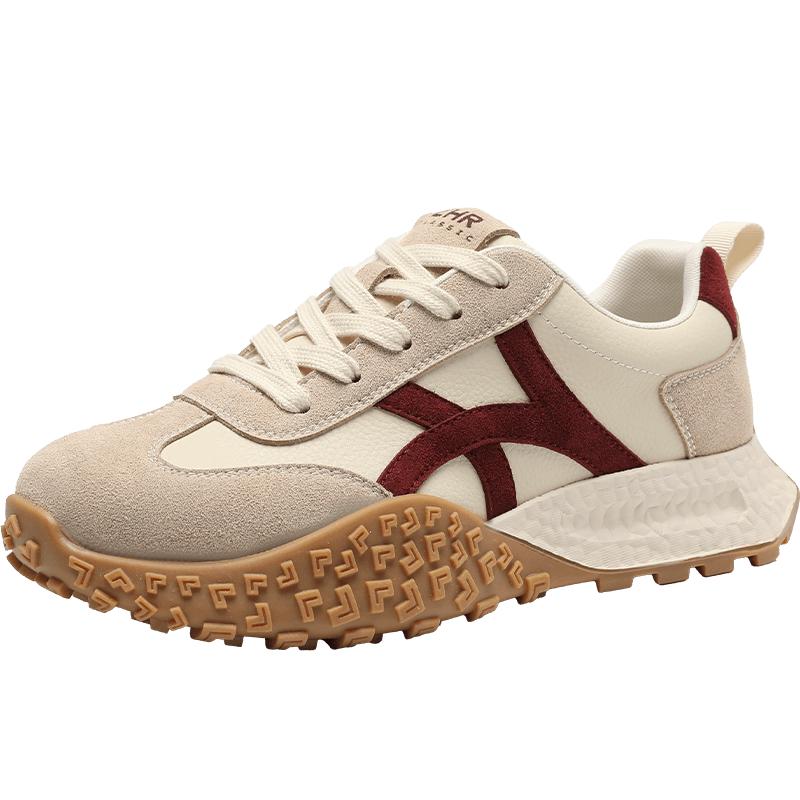 ZHR CX66 Women s Retro Thick-Soled German Trainer Shoes 37