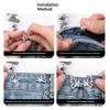 Temperament  Hollow Butterfly Waist Tightening Tool Adjustable Waist Buckle Able Jeans Fixed Waist Buckle