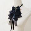 Original Retro Court Versatile Fake Collar Saliva Towel Lolita Versatile Scarf Gothic Bow Tie