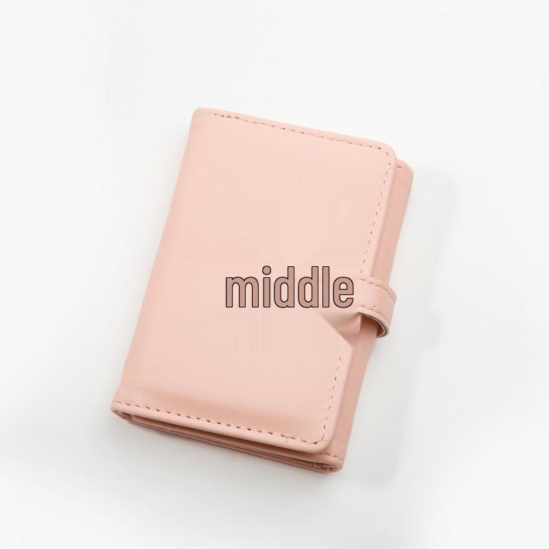 Fresh Daisy Trifold Student Wallet - Simple, Sweet, and Cute Japanese-Korean Style