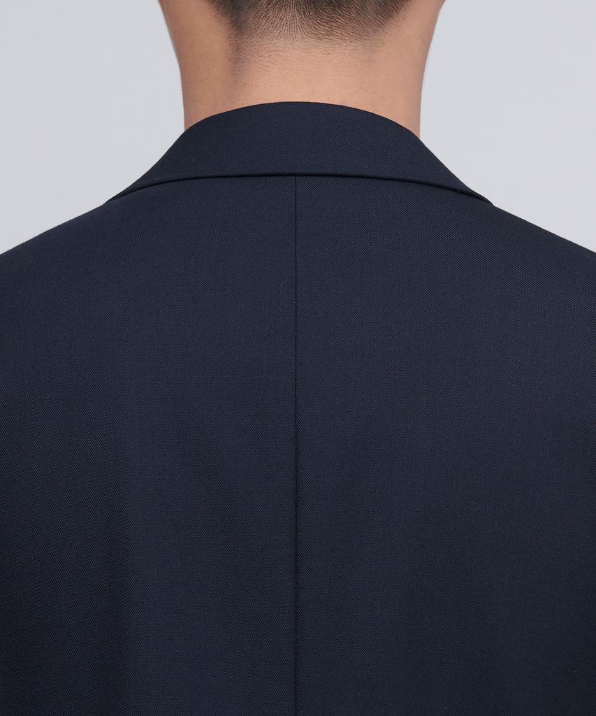Musinsa Standard Basic Wool Blazer [Navy]