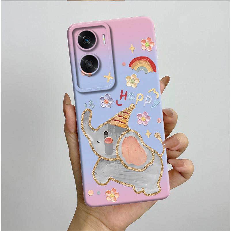 For Honor 90 Lite Case Pretty Butterfly Flower Pattern Silicone Soft Funda Phone Case For Honor90 Lite Honor 90Lite Cover Bumper