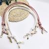 Adjustable DIY Woven Handbag & Crossbody PU Bag Strap Replacement