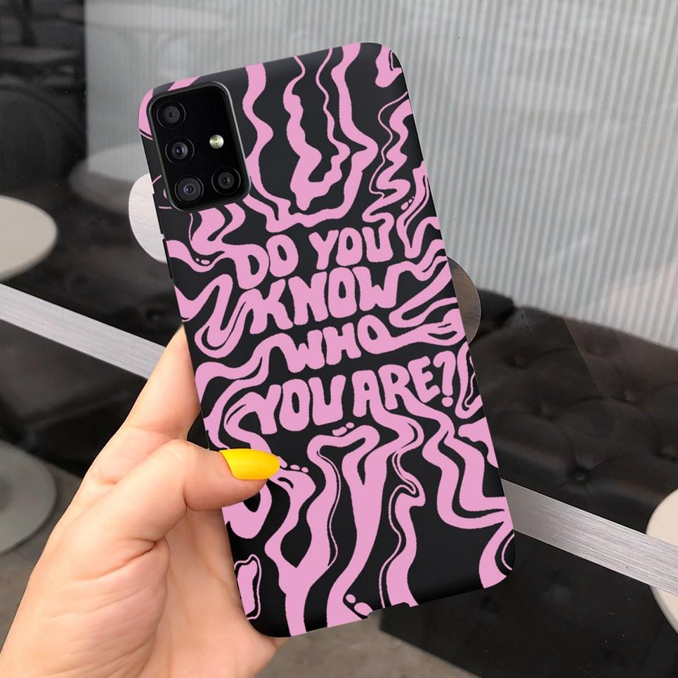 Soft Cover For Samsung Galaxy M51 M31 M21 Shockproof Protection Cases Shell Samsung M21 M31 M 51 Candy Matte Cute Bumper Etui