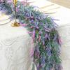 Artificial Lavender, Fake Plant, Vine, Hanging Wedding Background, Arched Wall, Outdoor Decoration Plastic Flowers