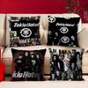 Hot Band T-Tokio H-Hotel Cushion Cover Polyester Sofa Cushions Decorative Throw Pillows Home Decoration Pillowcover