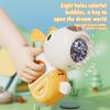 Automatic Animal Bubble Machines Handheld Electric Soap Blower Pomperos Gun LED Light Outdoor  for Kids Children's Day