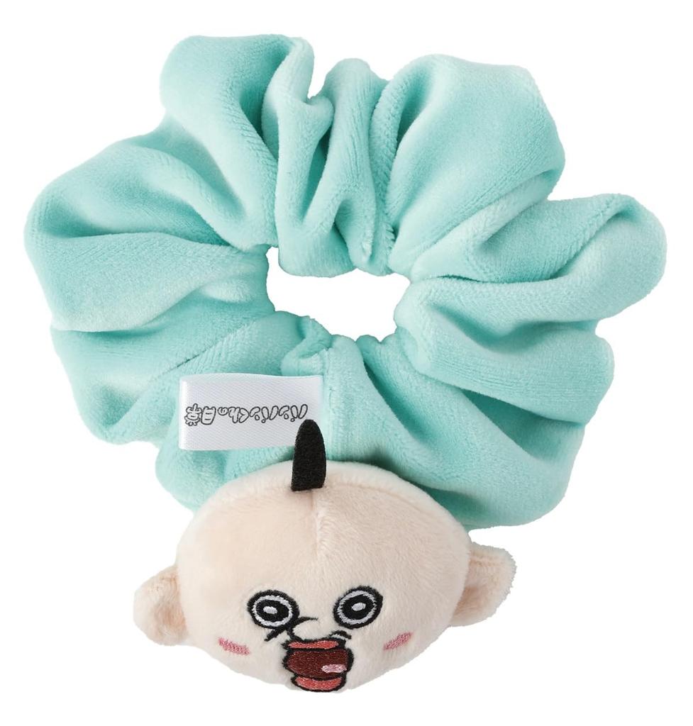 Panpan-kun's Daily Life Green Scrunchie [Official] / Hair Accessory Hair Tie Hair Tie Character Cute Impact Funny Korean Style