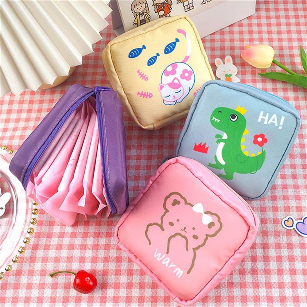 Lipstick Napkin Bag Sanitary Pad Pouches Women Sanitary Pad Pouch Cosmetic Tampon Storage Bag