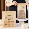 Kraft Paper Bread Toast Bags with Window