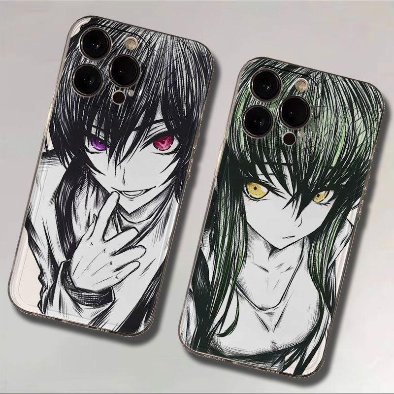 Luxury Anime Cartoon Cute Code Geass Phone Case For Xiaomi Redmi Note 15C 14 13 12 12S 12C 11 10 10C 13C A1 A2 A3 Pro Plus 4G 5G