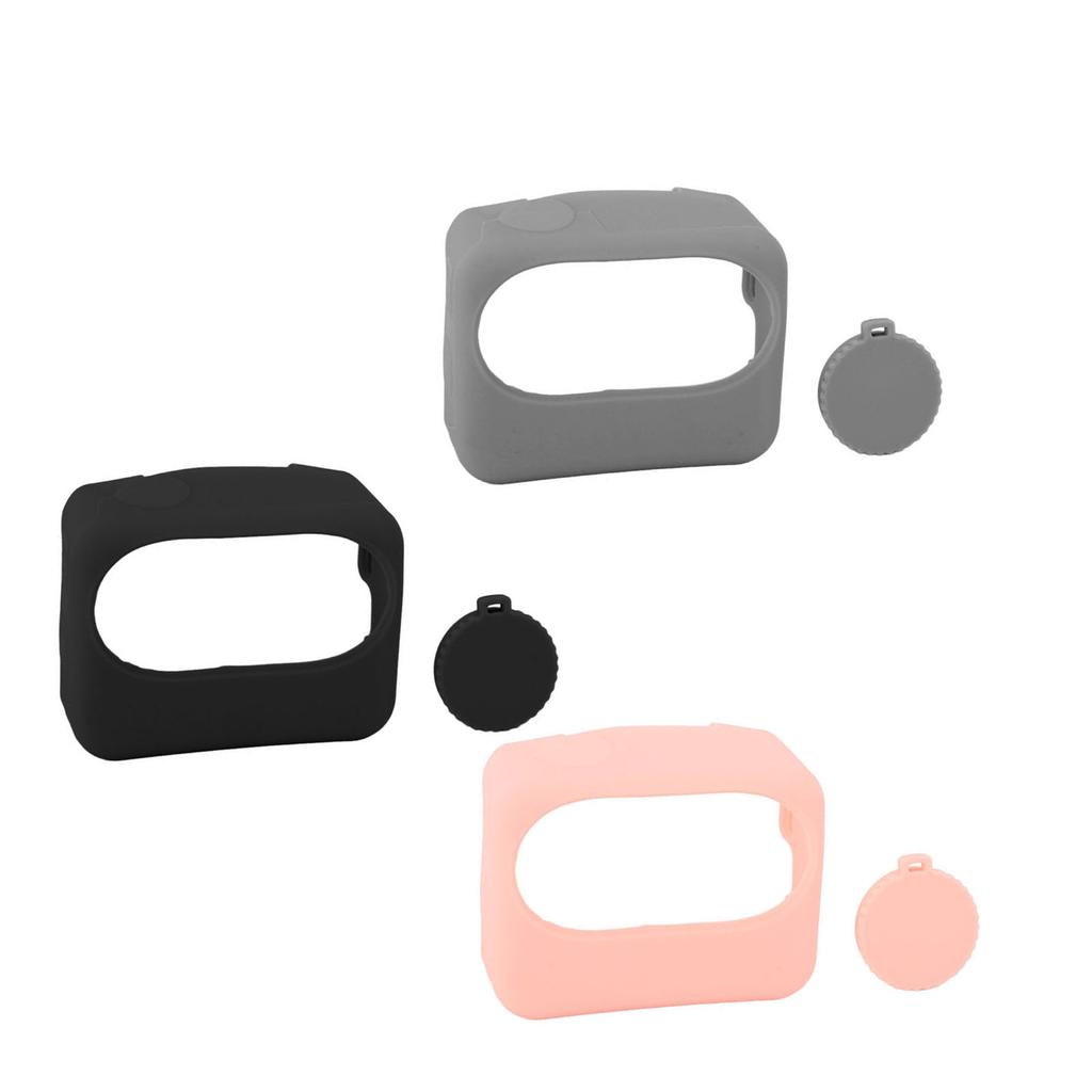 Silikonhülle für GO 3S, kratzfeste Schutzhülle für Action-Kamera mit Objektivschutzabdeckung