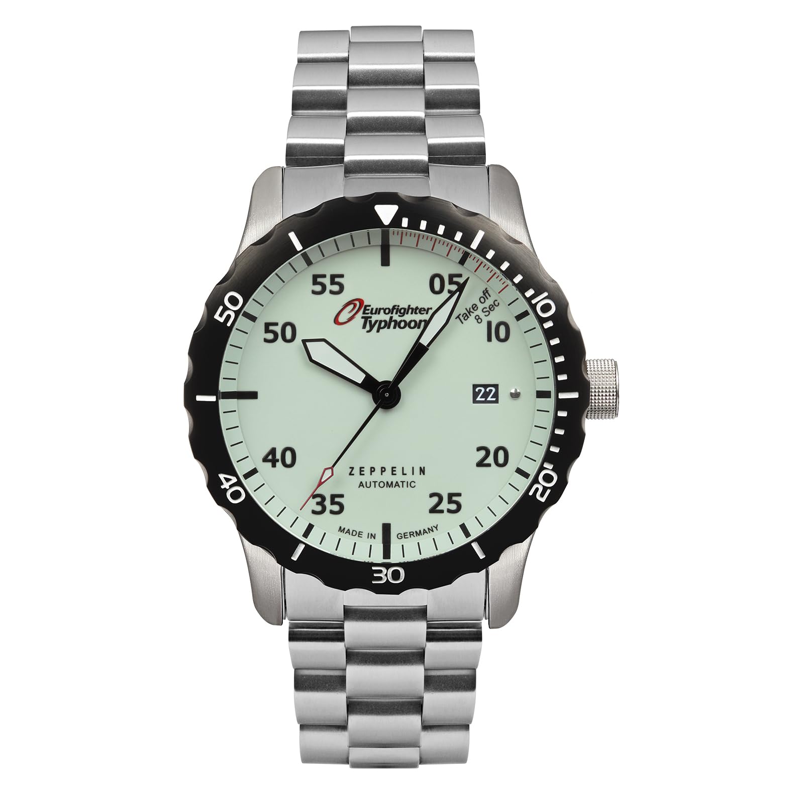 

Casual Watch Eurofighter Silver [Zeppelin] 7268-M5 Men s [Item]