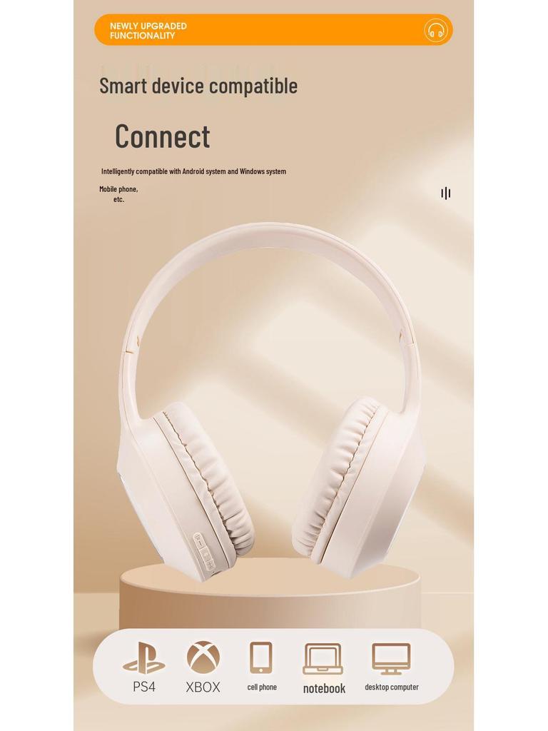 RGB Luminous M3 Over-Ear Bluetooth Gaming Headphones: Wireless, Wired, Universal Compatibility