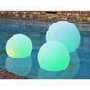 Boule Sphère Lumineuse Flottante 20 MOOVERE Outdoor Extérieur Solaire+batterie Rechargeable Led/rgb