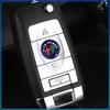 14mm Car Remote Key Fob Emblem Badge Radio Button Sticker For Alfa Romeo 147 159 156 Giulietta Giulia Mito Spider Alpha Nheadrest