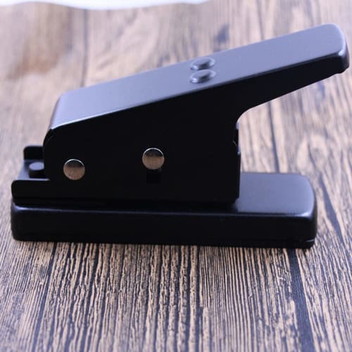 Professional Guitar Plectrum Punch Pick Portable Pick Puncher Pick Maker DIY Card Cutter Machine Black Durable and Nice