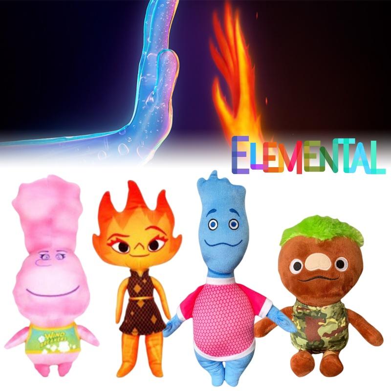 Elemental Plush Toy Crazy Elements Adventure Theme