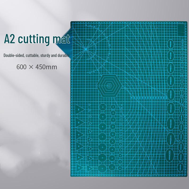 A4 Large Cutting Mat for Art, Crafts, and DIY Projects - Child-Friendly, Clay and Drawing Mat with Anti-Cut Features