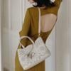 Daks Ivory Cowhide FLower Punching Tote Bag L Dcba6e586iv