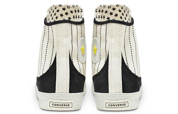 Men's Sneakers Converse Chuck Taylor All Star Sasha High top Canvas Shoes Unisex Black White