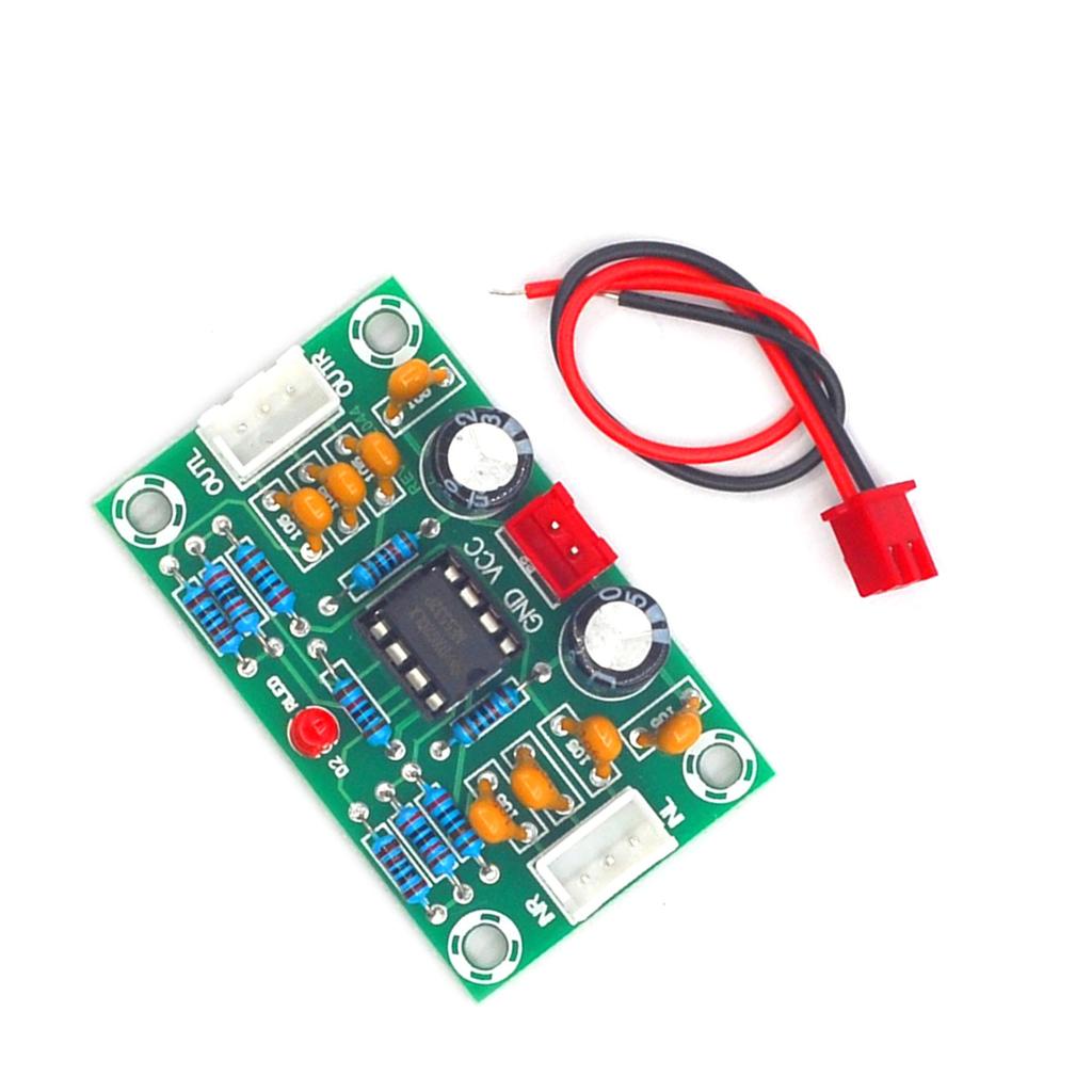 NE5532 Operational Pre-Amplifier Module Digital Audio Front Amplifier Board Preamplifier 5 Times Rate Wide Voltage