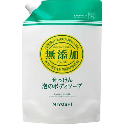 Miyoshi Additive Free Soap Additive Free Soap Foam Body Soap Spout 1000ml