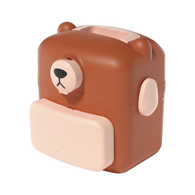 

Yamo Portable Cartoon Bear Medicine Storage Box
