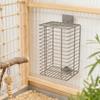 Heater Cage Protector Screw-Mounted Mesh Bird Heating Lamp Compact